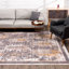 Tapis abstrait gris / brun Kanter-1157983195