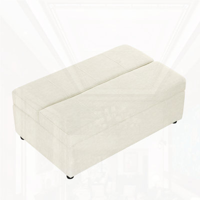Twin Size Folding Ottoman Sleeper Bed
