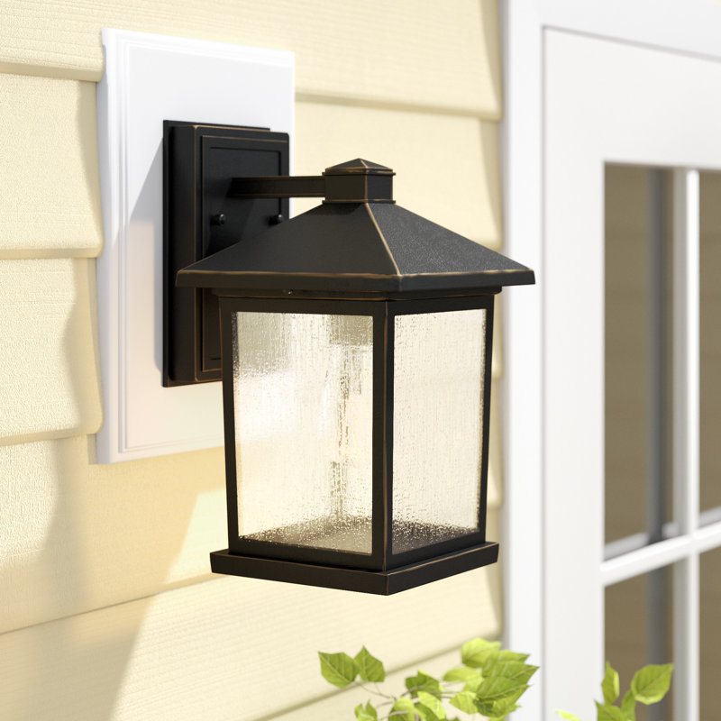 Lovette Aluminium Wall Light, 14" H x 8" W x 9.13" D