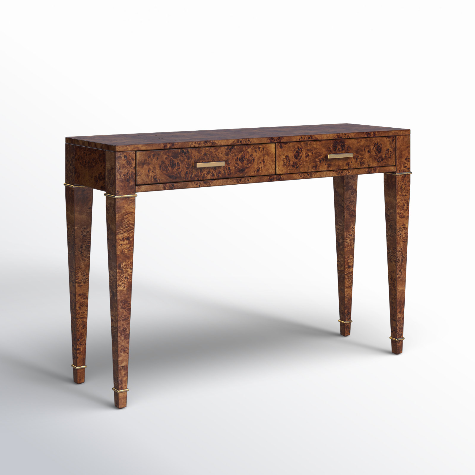 45" Console Table, Honey