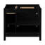 Meuble-lavabo moderne 36 po, lavabo non inclus-110768419