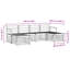 249cm Wide Patio Sectional Set