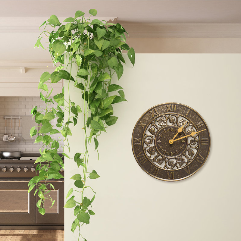 Ivy Silhouette 12" Clock