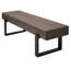 Banc de table de cuisine et de vestibule de 59 po pour l'intérieur, surface de lit de style salle à manger pour la cuisine, chaussures industrielles avec