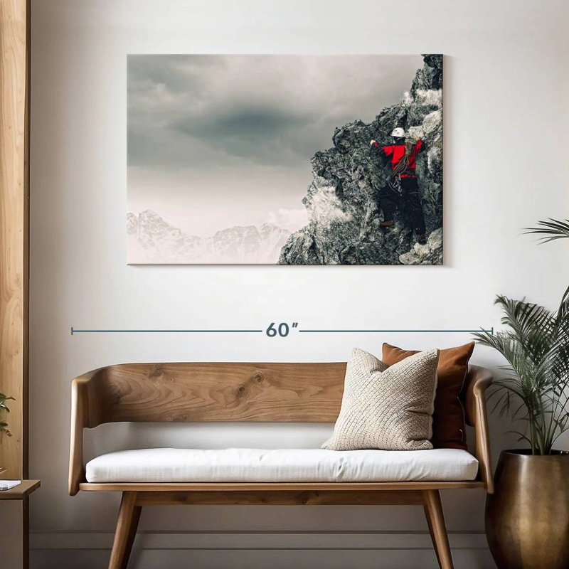 Sireci Ice Climbing Pop, 30" H x 45" W