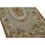 Tapis beige / jaune / vert / blanc noué à la main de haute qualité