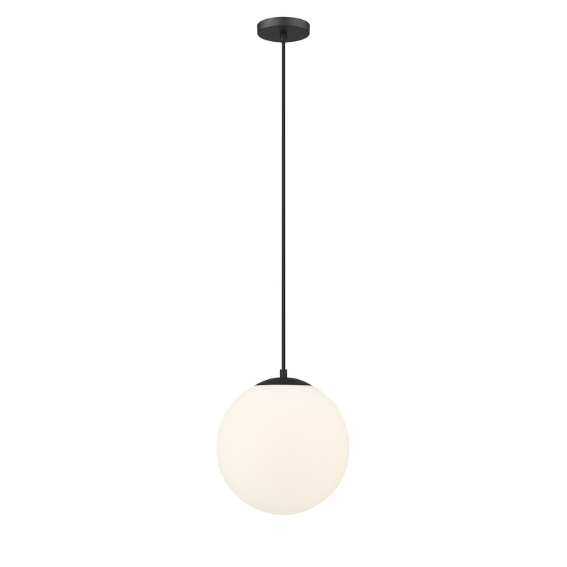 Luminaire suspendu simple à 1 lumière Hayley-Marie