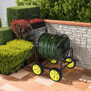 Steel Cart Hose Reel