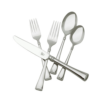 Twin 45 Piece Stainless Steel Flatware Set, Service for 8