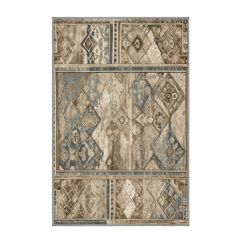 Rustic Charm Rug, Rectangle 6' x 9'