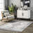 Gracie SpinClean Distressed Medallion Machine Washable Area Rug-1727465545