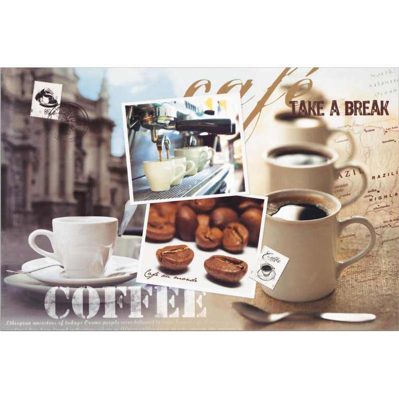 Coffee 17" Table Placemat