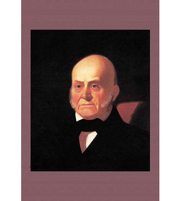 'John Quincy Adams' Painting Print