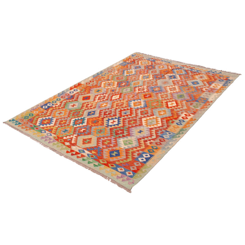 Wool Ikat Indoor Rug