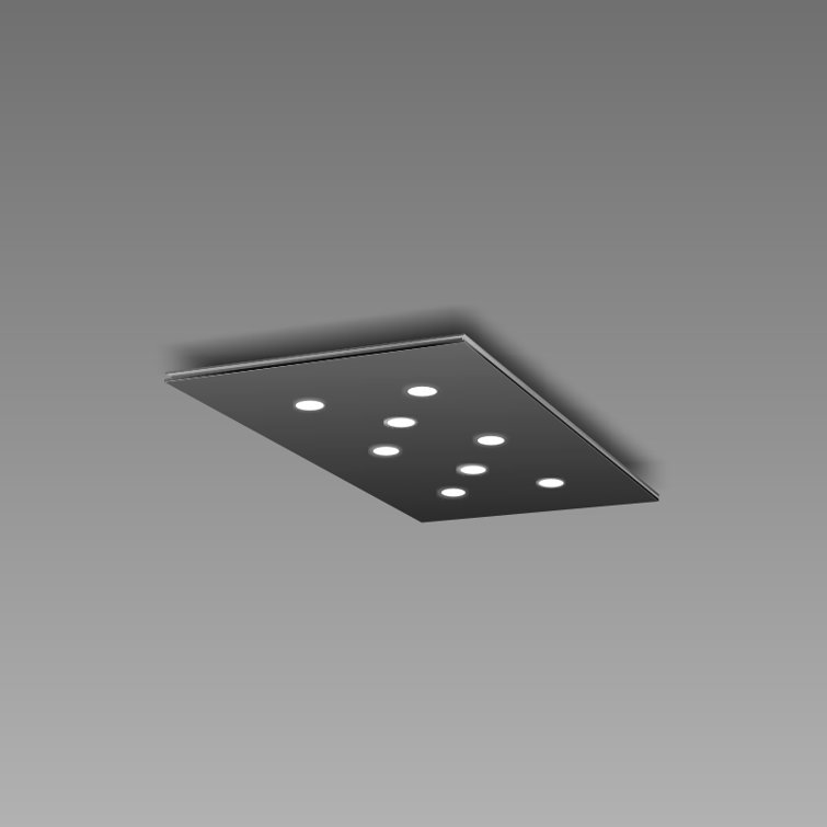 Pop 8 - Light 23.625" Simple Rectangle LED Flush Mount