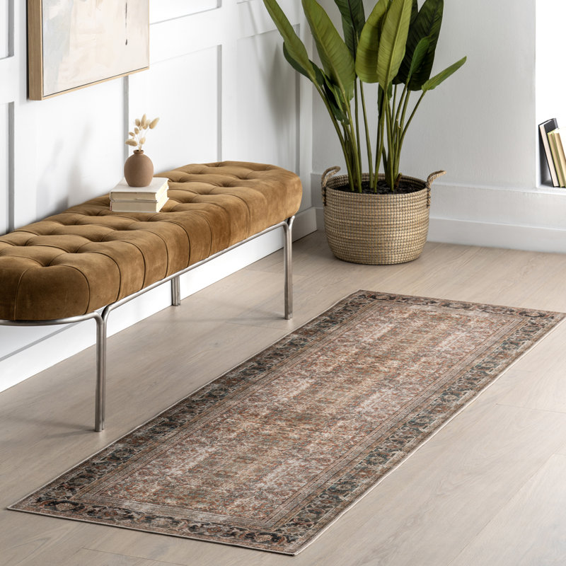 Tapis Darcie-Rae avec SplashGuard, Tapis de couloir 2 pi 6 po x 8 pi