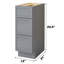 Base de meuble-lavabo simple 12 po seulement-95290483