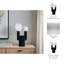 Sagebrook Home 20X12" Double Head Totem Lamp With Base Switch, White-206168712