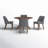 Didmarton 5 Piece Pedestal Table Set-36504913