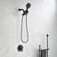 Ensemble de robinet de douche 7,2 po avec pomme de douche à 7 jets et valve brute-99841078