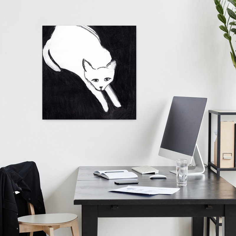 Art contemporain contemporain, art mural moderne, H 18 po x l 18 po