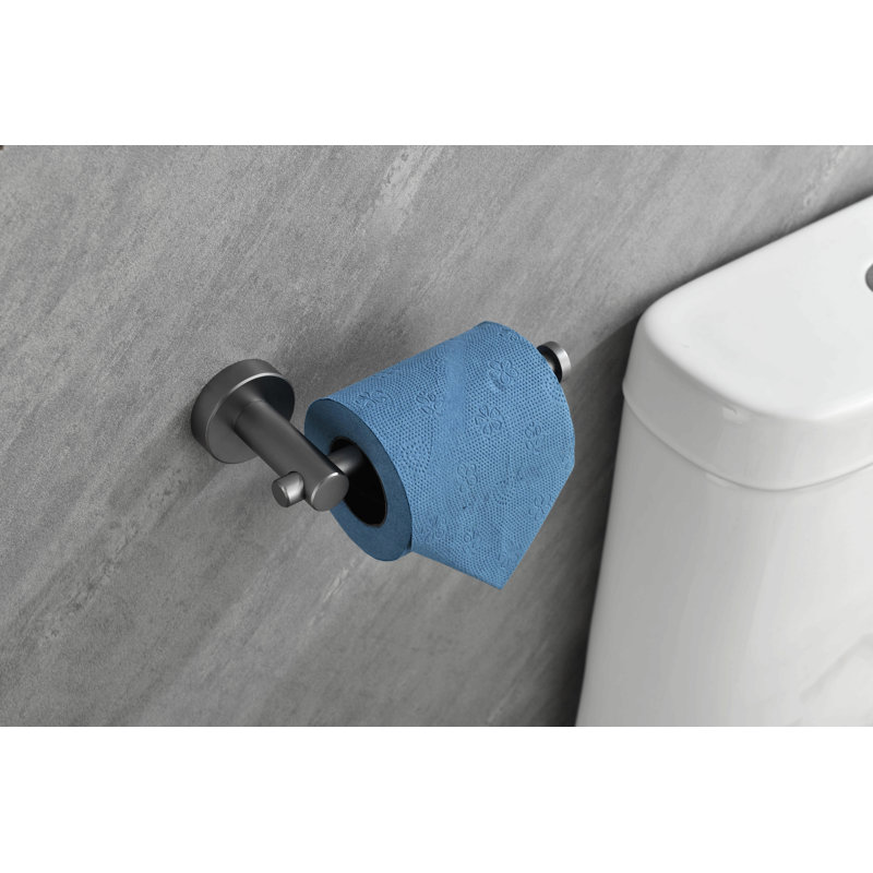 Ensemble de porte-serviettes de salle de bain en aluminium 6 pièces