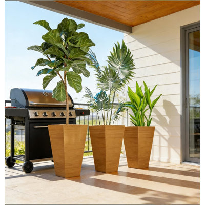 Ensemble de 3 pots à fleurs Classic
