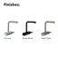 Aquno Select Kitchen Faucet with L-Shape 2-Spray Pull-Out Spout, 1.75-49858675