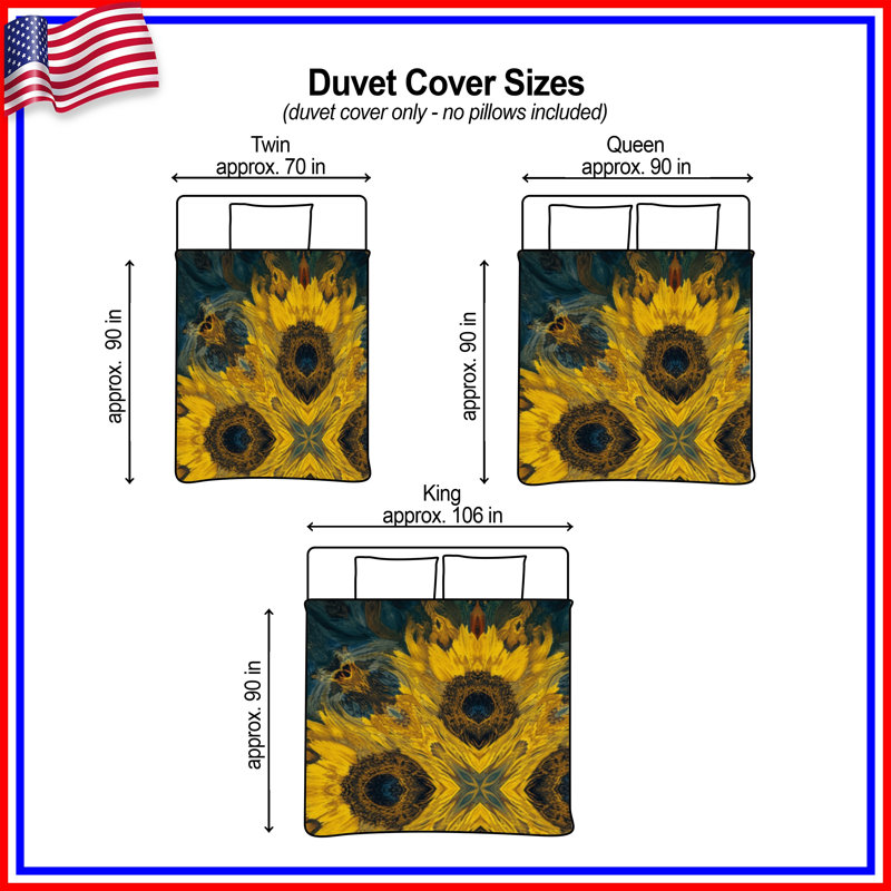Housses de couette Kaleidoscope, Queen