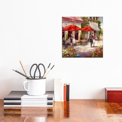 Café Afternoon I by Nan - Painting on Canvas