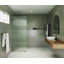Gaia 32 in. x 78 in. Frameless Fluted Single Fixed Shower Panel-2068778210