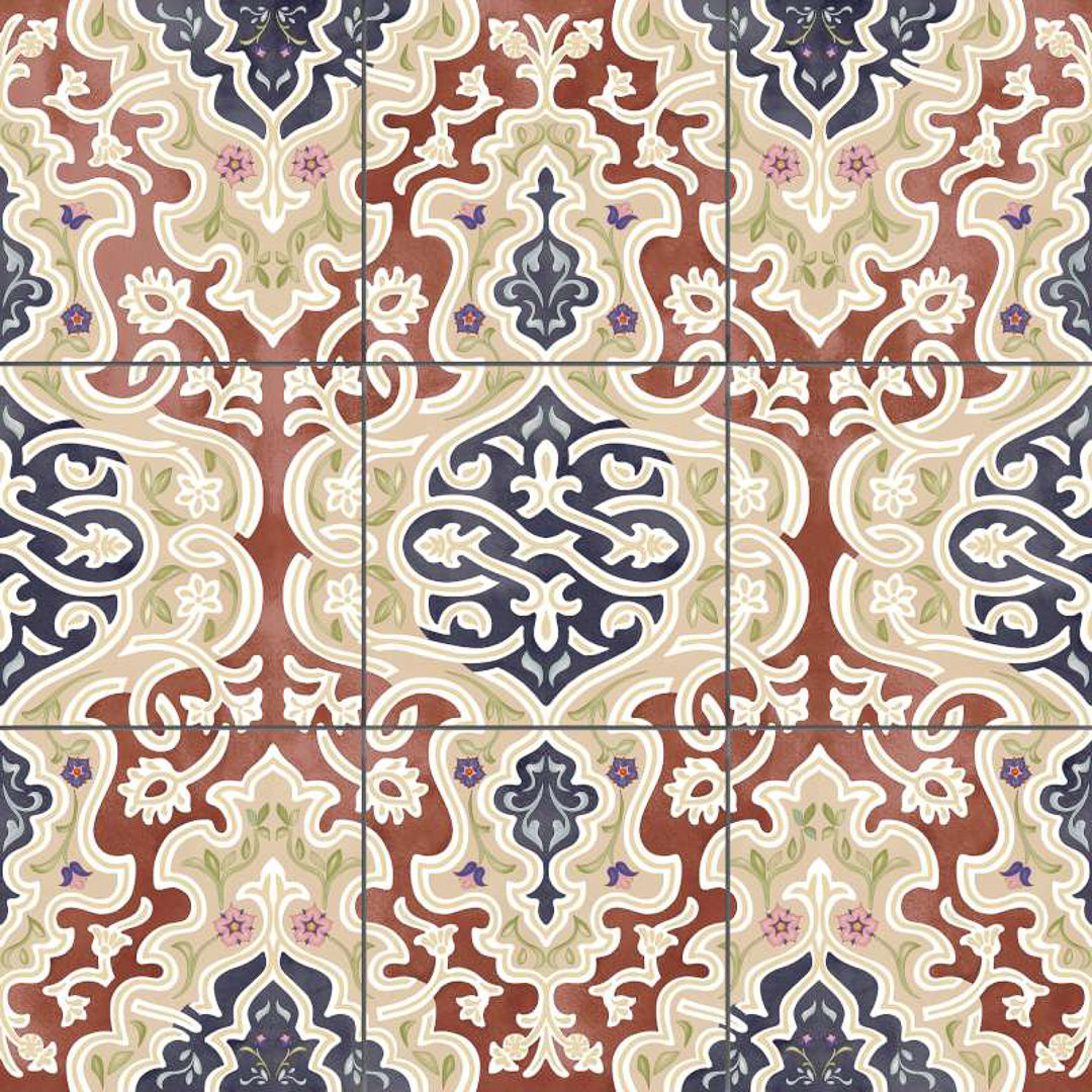 Tawriq 24" x 24" Porcelain Wall & Floor Tile Encore Surfaces 