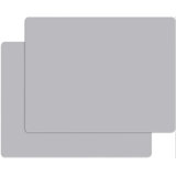 Kalvn Silicone Solid Colour Rectangle Placemat