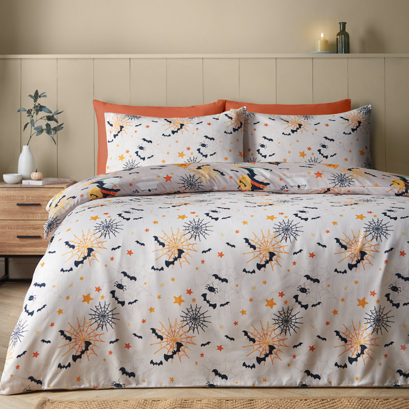 Halloween Gonks So Soft Reversible Duvet Cover Set, Single Bed (135 x 200 cm)
