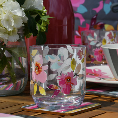 Gardenia 0.25ml Acrylic Drinking Glass Set