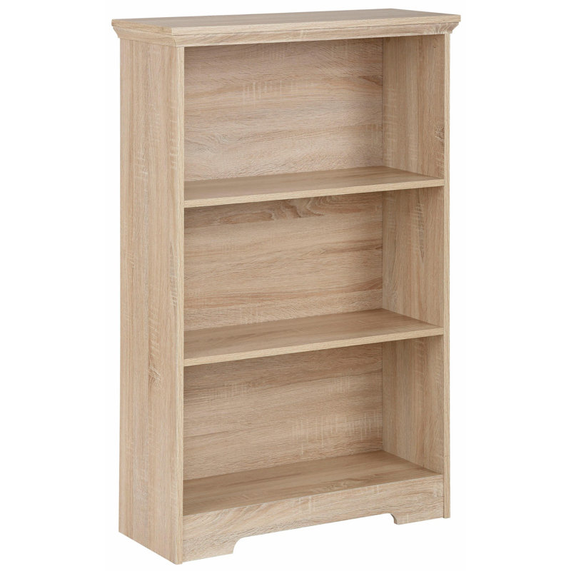 Plevna 115cm H x 75cm W Standard Bookcase, Oak
