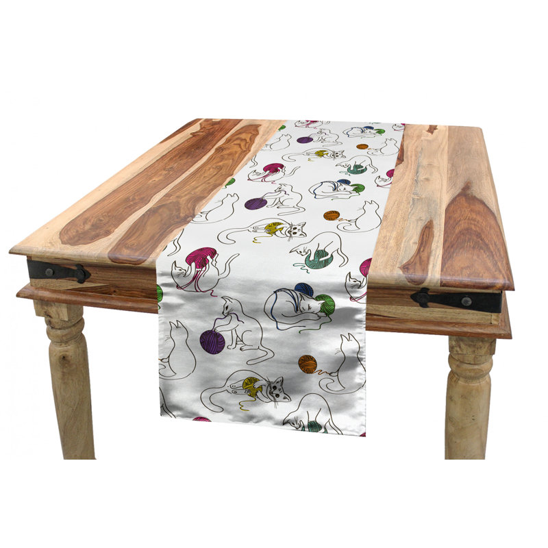 Geometric Table Runner, 90" x 16"