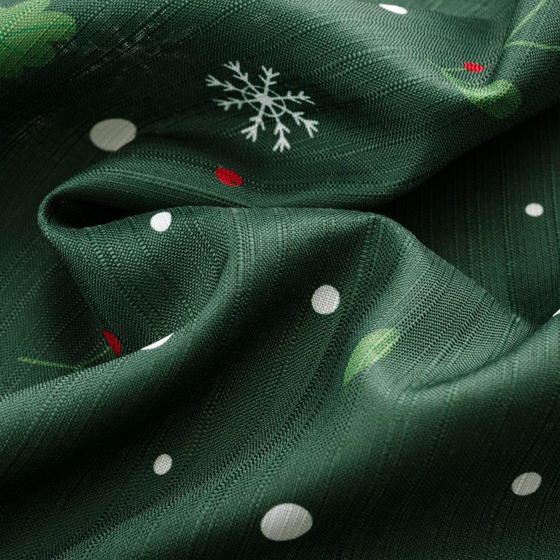 Rideau de cuisine Gingerbread Men Christmas - vert