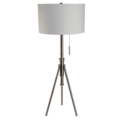 Vintage Look 1Pc Floor Lam Tripod Legs Unique High Lamp Pull Switch