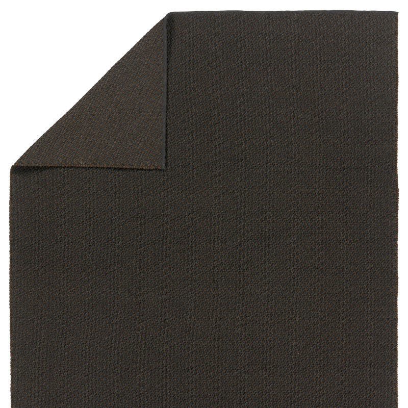 Area Rug in Black, Rectangle 2' x 3'