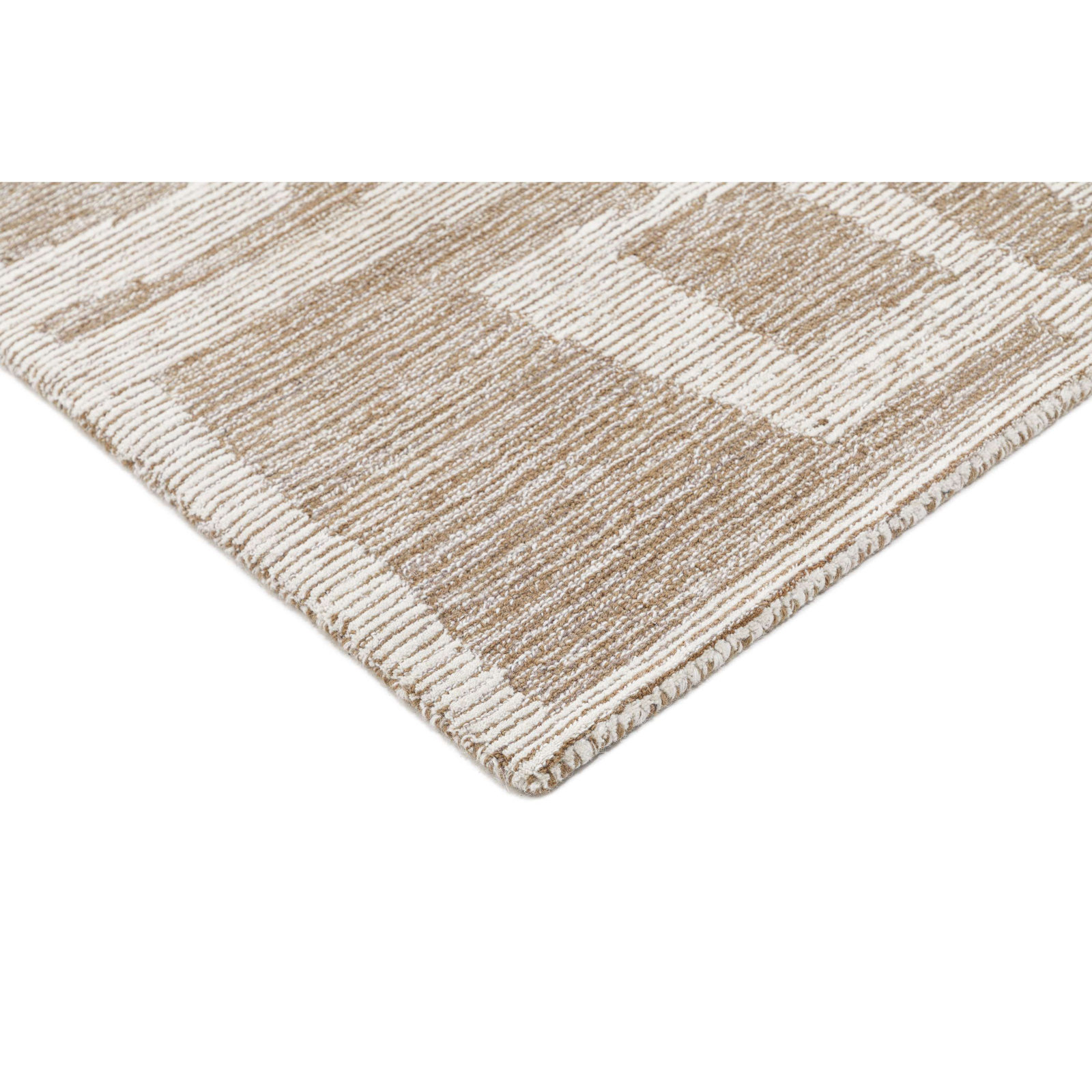Joss & Main Hand Tufted Wool Ashanti Rug, Rectangle 3' x 5'