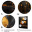 «Black and Gold Spiral Graffiti V» - Collages abstraits, art mural-1756212446-1756212454