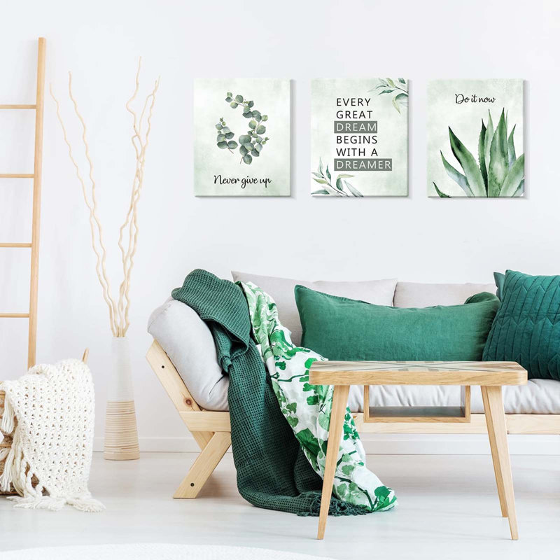 6 Piece Wrapped Canvas Wall Art