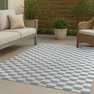 Tapis d'extérieur antidérapant Hexaline