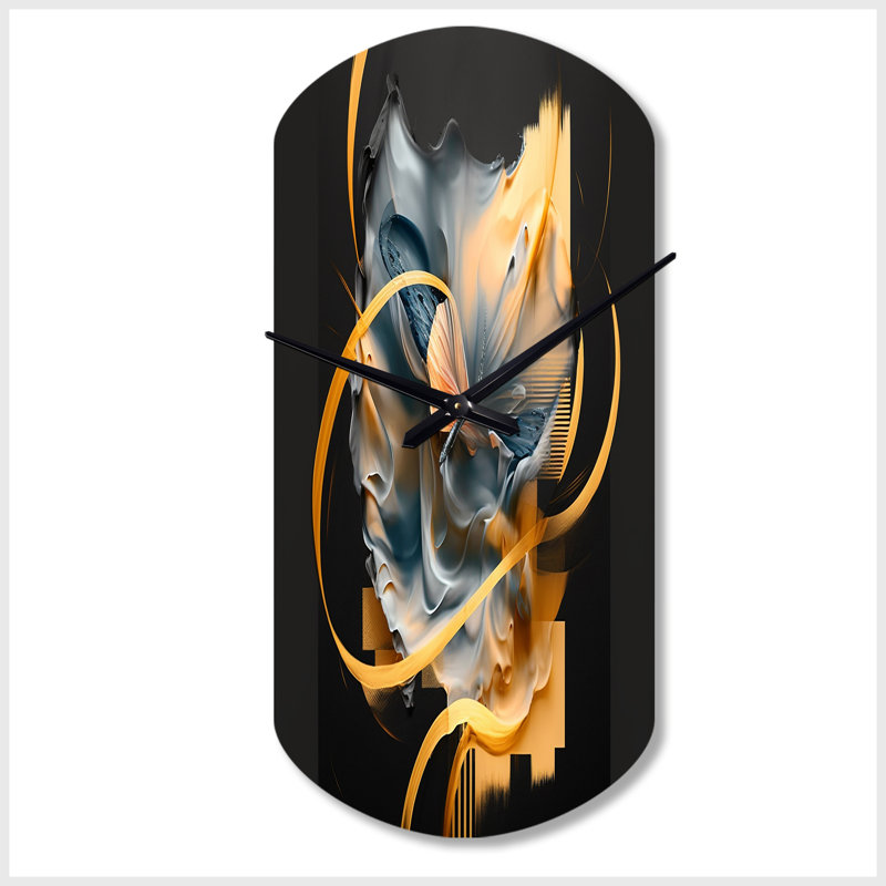 Horloge murale abstraite Lampner, Petit