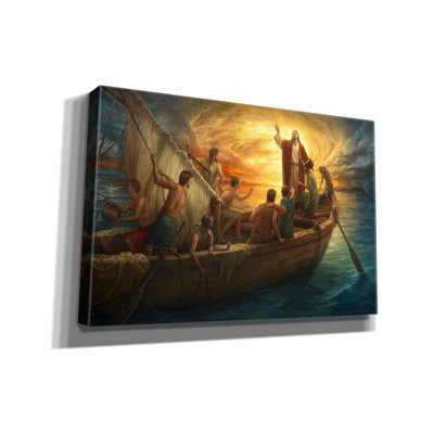 'From Fear to Faith' by Howard Lyon, Canvas Wall Art