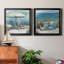 Perfect Spot - Ensemble de 2 peintures sur toiles encadrées-727157548-727157551
