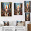 Jaune et gris, art encadré de New York-2128868369-2128868368