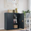 Marielos File Cabinet 90x40x105 cm Steel-1184147721