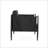 Dawson Outdoor Patio 2-Piece Aluminum Club Chair Set, Modern Design With Sturdy Frame And Water-Resistant Cushions